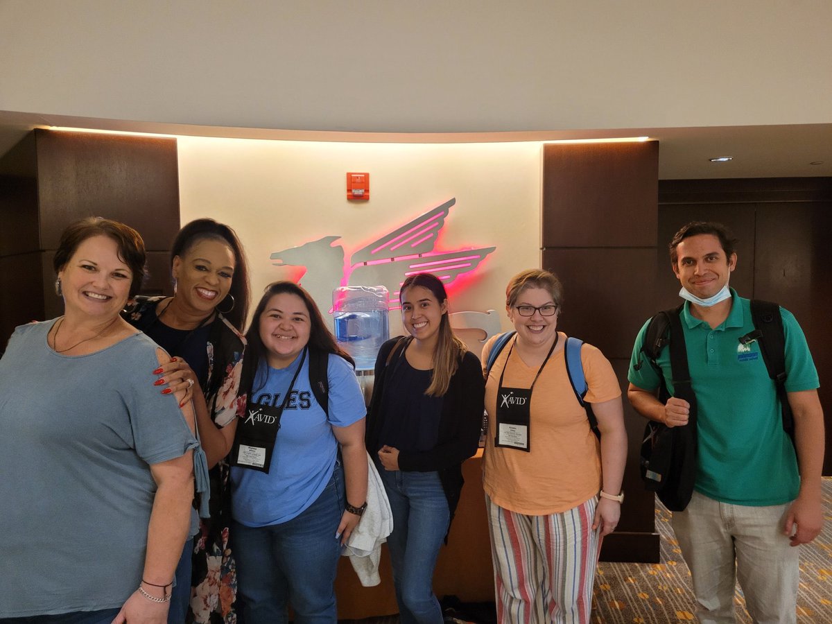 Just a group of Eagles enjoying AVID Summer Institute #thisisavid