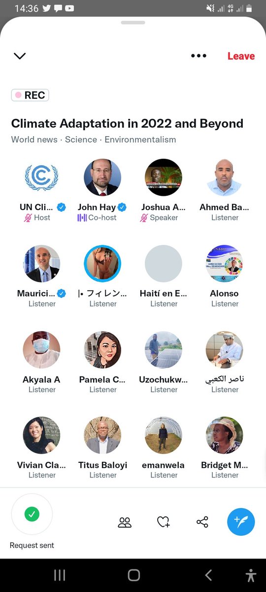 AHMDBASHIIR's tweet photo. It was great pleasure to me to participate the climate change adoptation meeting that launched by the UN CLIMATE CHANGE  #climatechange @UNFCCC https://t.co/2wHzEwjp7y