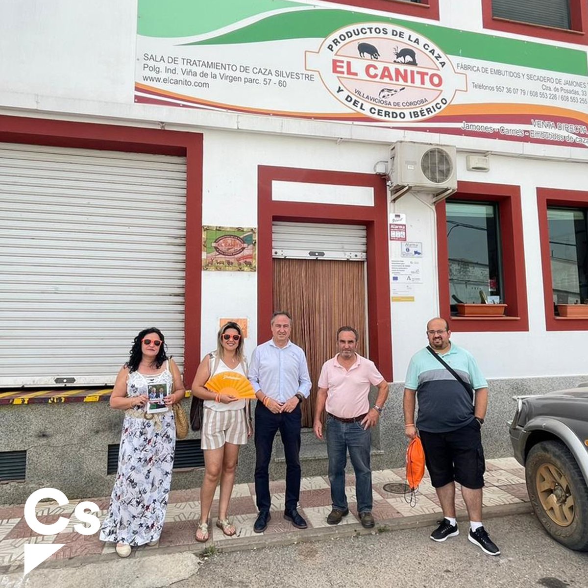 🟠 La visita de hoy ha sido muy especial para mí. Junto a mi compañero y candidato número 1 al Parlamento, Ángel Pimentel, he estado en Villaviciosa de Córdoba, mi pueblo.
·
#ElCambioQueFunciona💚