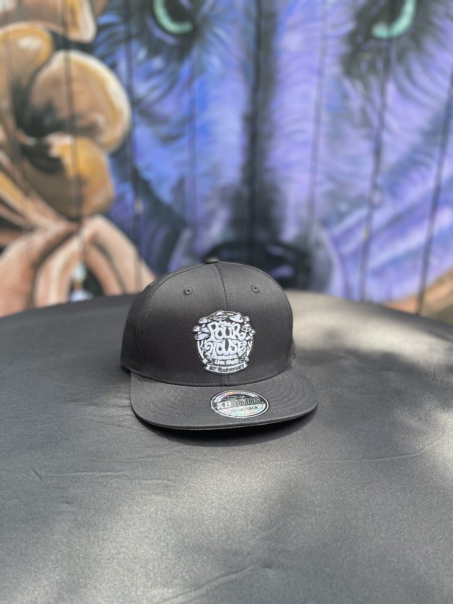 CHSPourHouse's tweet photo. 🚀 Fresh Merch alert! 🧢 Grab a PoHo 20th anniversary #Mushroom cap &amp; checkout some other new merch below! 

Order here - https://t.co/Xc4Ff2Pfkn

Hats by @bravefriend_net + stickers &amp; patches from #CyGoodies! https://t.co/cbXSNn5Gq9