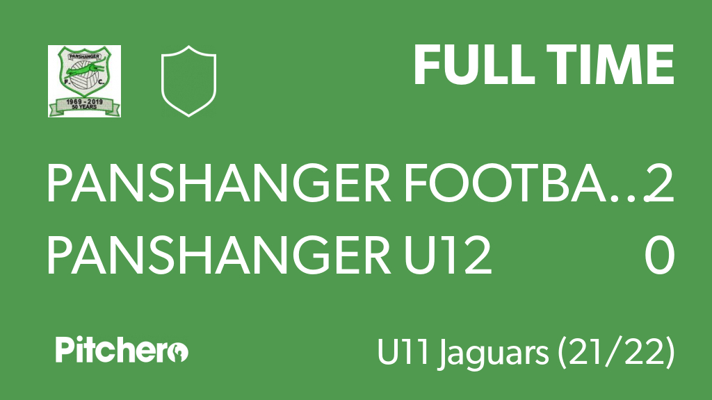 FULL TIME: Panshanger Football Club 2 - 0 Panshanger U12
#PANPAN #Pitchero
panshangerfc.co.uk/teams/252066/m…