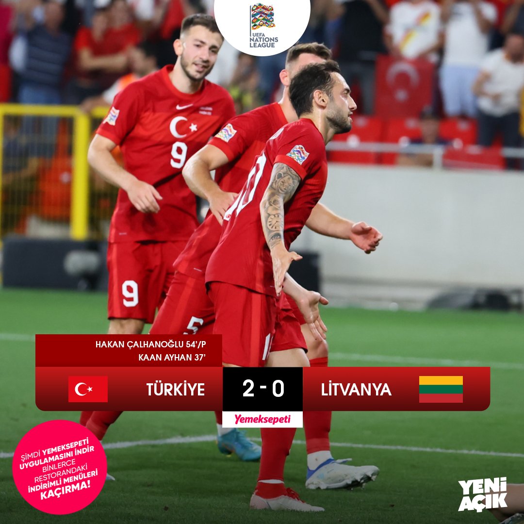 #UluslarLigi MS | Türkiye 2-0 Litvanya