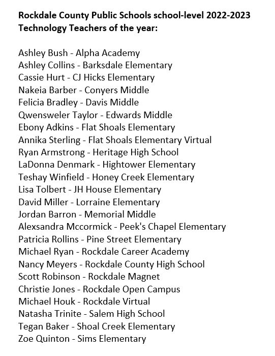 Rockdale County Public Schools tweet media
