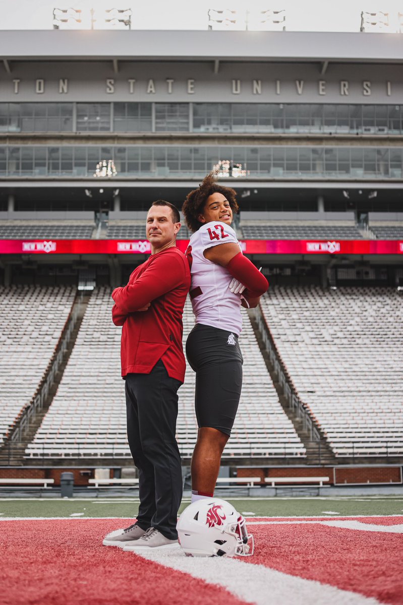RyanMcCulloch42's tweet photo. Had an amazing time in Pullman! Thank you for inviting me up!! @CoachDickert @CoachCoop84 @WSUCougarFB https://t.co/l3mtap71yc