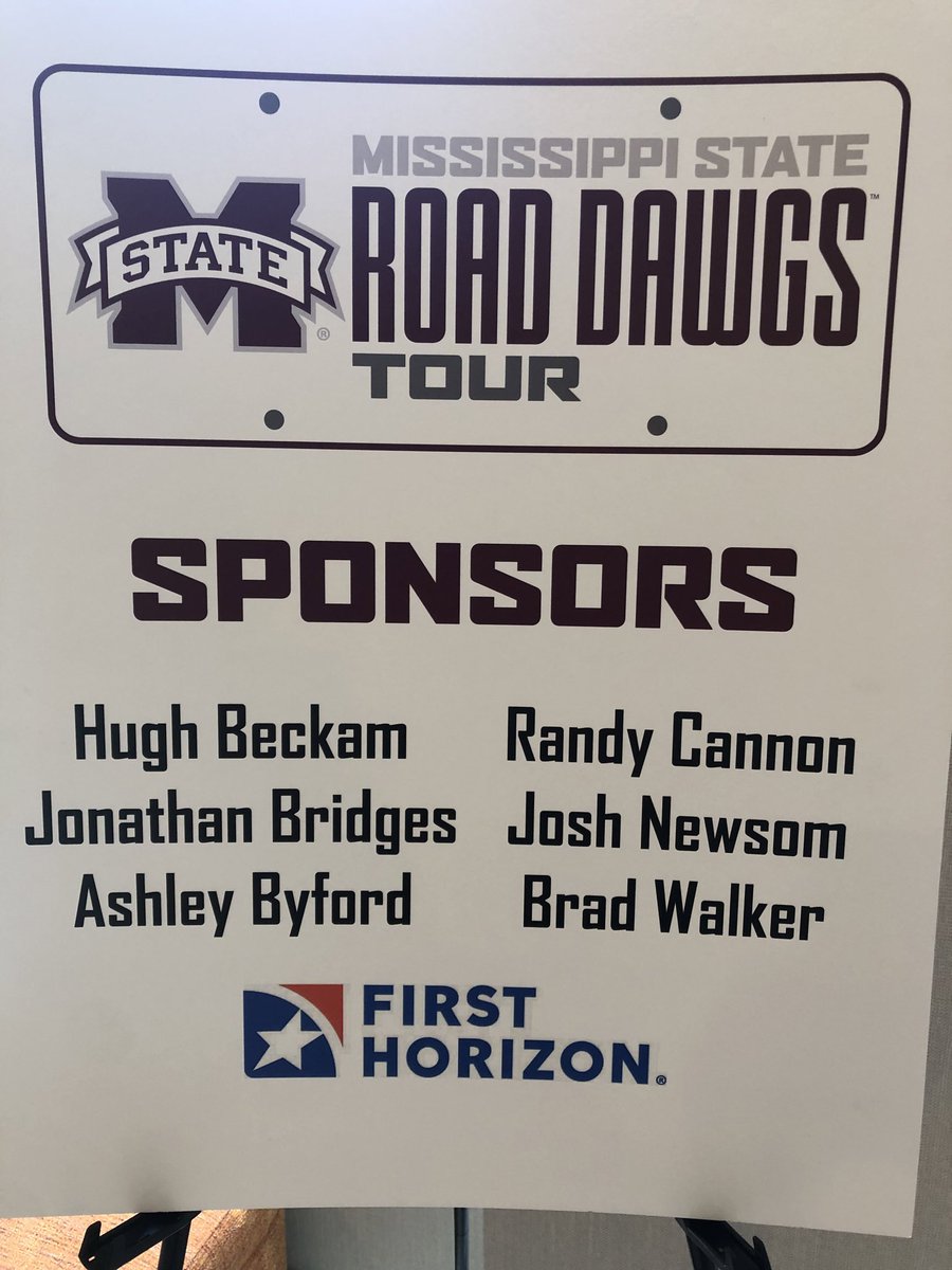 Great Road Dawgs event today in Olive Branch! Sorry if you could not make it. Thanks to the Desoto Dawgs Alumni Chapter Board and event sponsors that helped make this great! #hailstate
