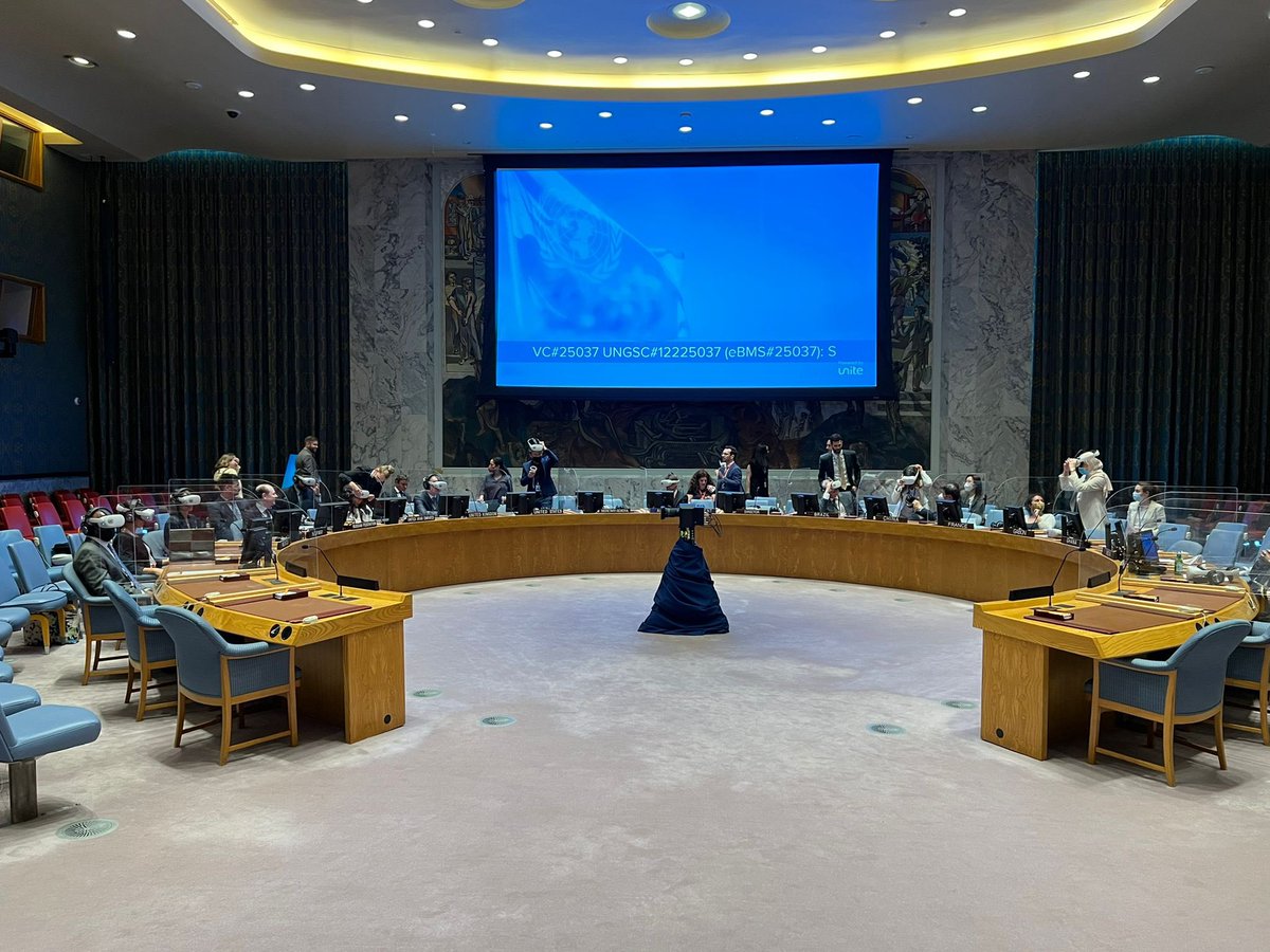 Members of the Security Council travelled #virtually to see some of the images of untold suffering inflicted on the people, especially #women &amp; children.

Yemen should seize the positive momentum created by the truce &amp; engage to secure lasting peace and prosperity for its people.