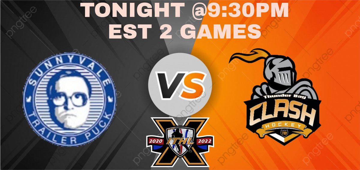 <a href="/SunnyValeITHL/">Sunnyvale ITHL</a> VS @Thunderbayclash  tonight! 
Starting lineup 
LW - MORROW_2867 
C - R6Rankedbully (Debut series) 
RW - XMxttyX_
LD - IX_Badger_XI (Debut series)
RD - Shnibit 
G - Stricky247 
<a href="/IceTiltHL/">ITHL</a>