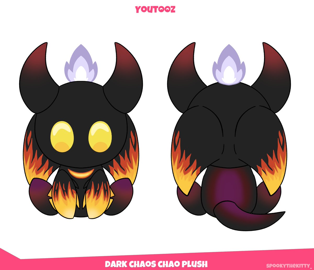 Made this little Dark Chaos Chao or 