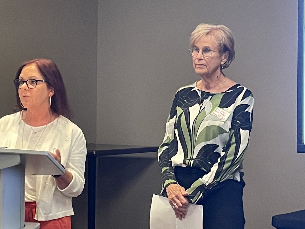 100WomenWhoCare PEI (@100womenpei) on Twitter photo The second charity we are hearing from tonight is <a href="/Stars4LifePEI/">Stars for Life</a>
Carolyn and Kim tells us about the new and expanded space at The Mount to serve their clients The second charity we are hearing from tonight is <a href="/Stars4LifePEI/">Stars for Life</a>
Carolyn and Kim tells us about the new and expanded space at The Mount to serve their clients