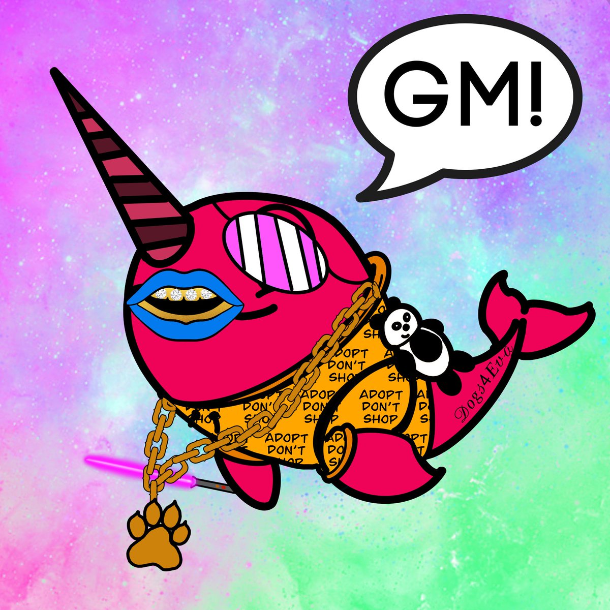 Tomorrow is the day! Can we get 98 more Nefarious Narwhals minted by tomorrow? 
➡️Our contract is gas optimized!
➡️We are donating funds to an animal shelter!
➡️Max mints per wallet is 10!
Let's get to 200 so we can get them revealed! Spread the word!
nefariousnarwhals.com