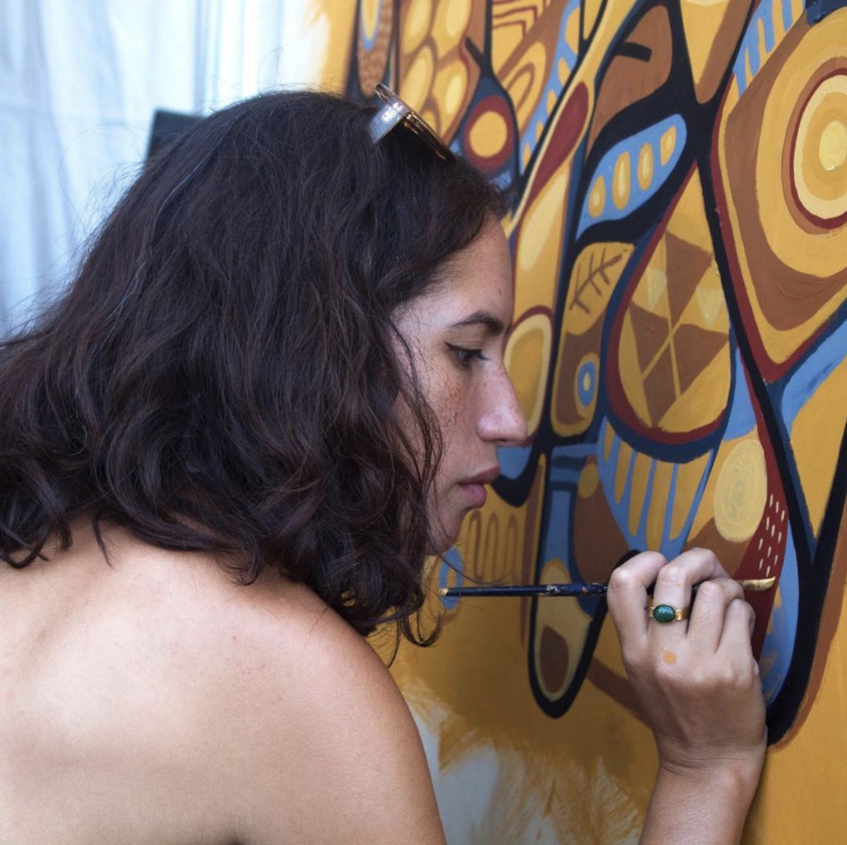 beaconthefilm's tweet photo. THIS WEEK ONLY: When you contribute to our campaign, you’ll be entered to win one of Nadia Westcott’s original paintings! Check out her work here and support another #BostonLatinSchool artist: https://t.co/0pojHJf0MQ https://t.co/kFqQscUOQZ