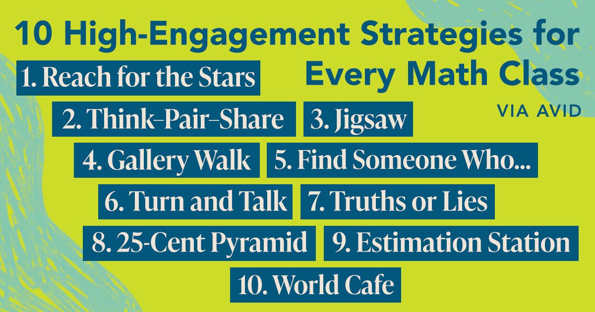 PrincipalProj's tweet photo. Which of these 10 strategies do you love seeing in your school community? 

https://t.co/fHI2zhoez9 https://t.co/im9cc8MYlr