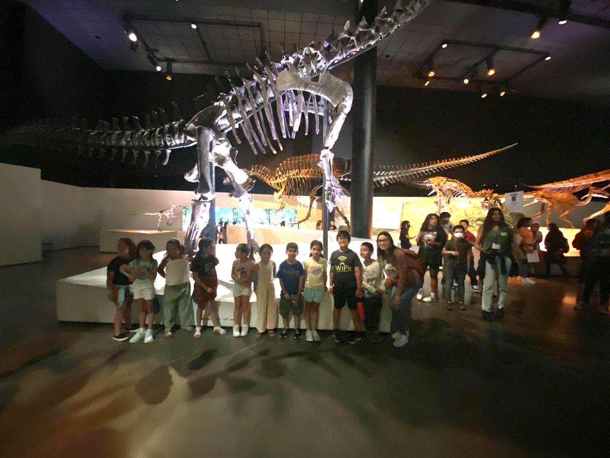 Mrs_KCastillo's tweet photo. Our student had such a fun and enriching time today at @hmns !🦖🦋🪐#SLI Summer Language Institute @KISD_Multling @kleinisd @Kathy_Vergara2 @aishaansari29 https://t.co/7O6tsk7qnp