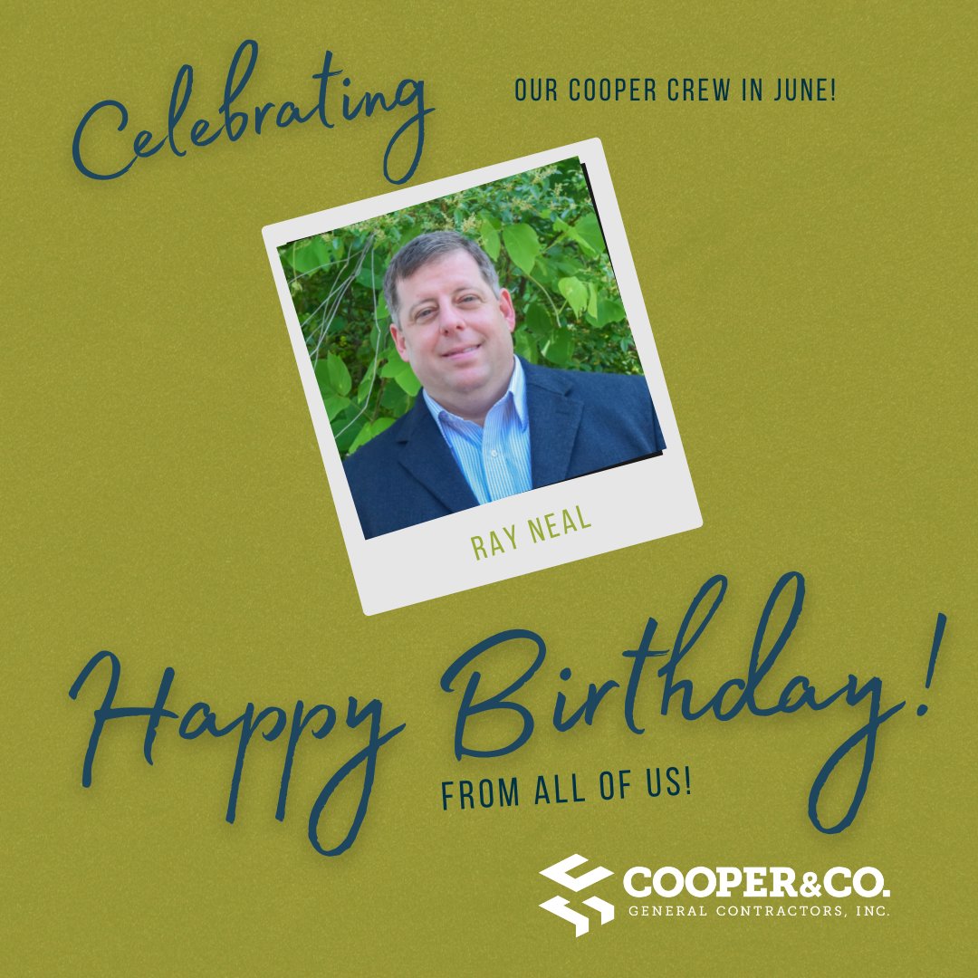 CooperCoGC's tweet photo. We couldn't let the day get away with out saying Happy Birthday to Ray Neal! Hope its a great one!

#coopergc #construction #contractor #contractorofinsta #builder #builderofinsta #builderofga #gabuilder #gacontractor #design #build #engineer #architect #constructwithcooper https://t.co/okN13KMasq