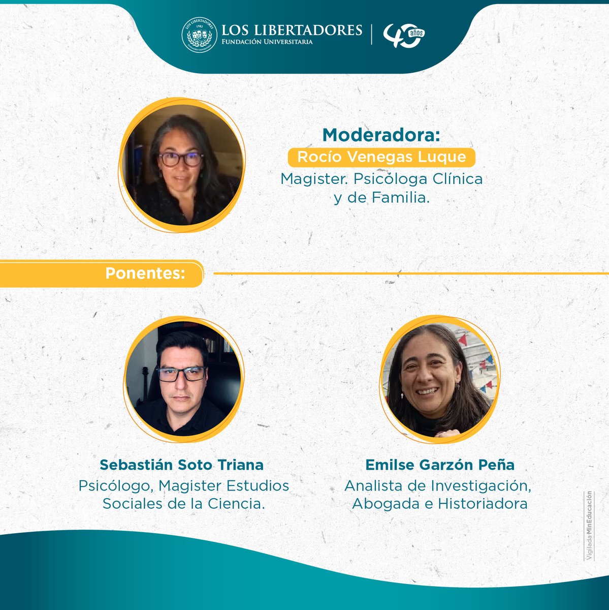 DirInves_FULL's tweet photo. Extendemos la invitación al #FULLWebinar Ensamblajes sobre la subjetividad del insurgente en el periodo de la consolidación de las guerrillas en Colombia 1960-1980.
#FULLInvestigaciones #CienciasHumanasySociales
🗓️ Junio 15
⏰6:00 p.m.
¡Conéctate! https://t.co/zEPOWvPVpg https://t.co/dmAie7mjNJ