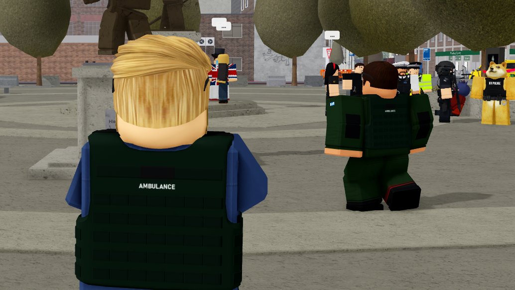 rblx_nas's tweet photo. Chief Executive Officer PhilipNeame, accompanied by Paramedic JoshLeonardd, has deployed to the borough to assist with the on-going response to the state of emergency declared this week. https://t.co/TcxNskmTI9