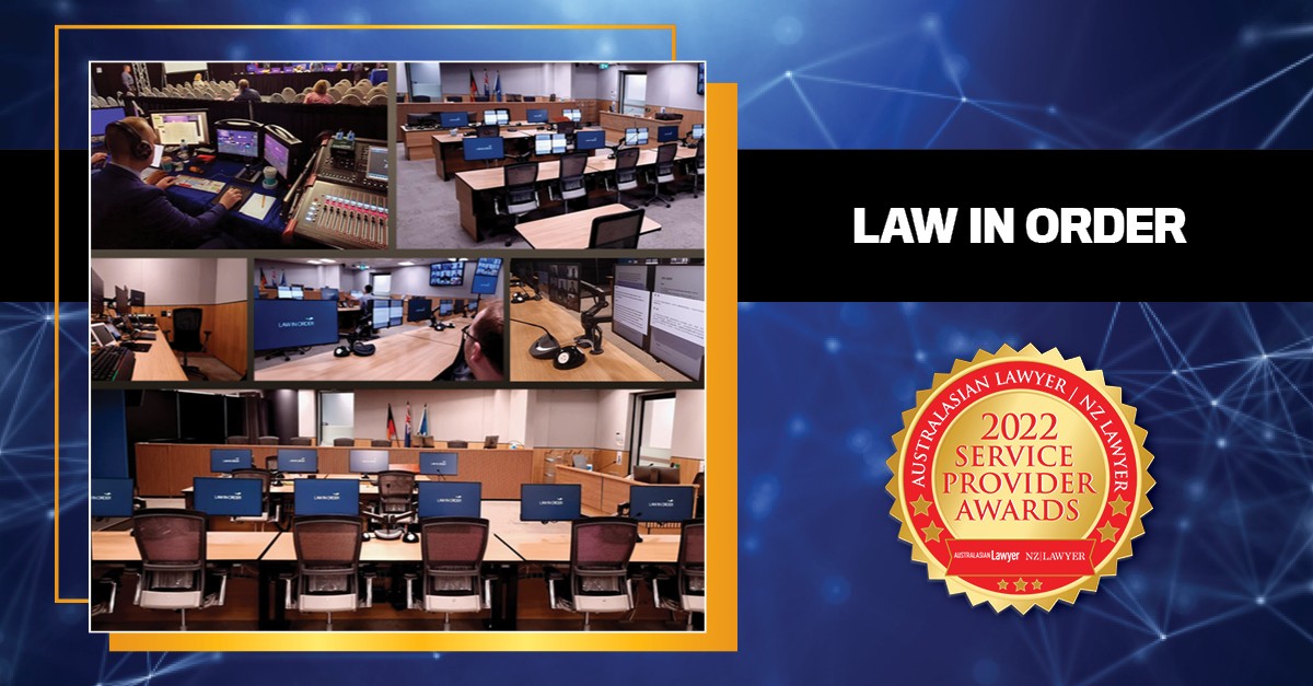 LegalTechNZ's tweet photo. Australasian Lawyer &amp; NZ Lawyer have announced the Best Legal Service Providers for 2022 and @Law_In_Order is proud to be selected for #LegalTech and its #ehearing solutions. Congratulations to the #LIO team. Find out more.  https://t.co/DvHWvLysKq   #Australasianlawyer #nzlawyer https://t.co/BO1ep2nXMC