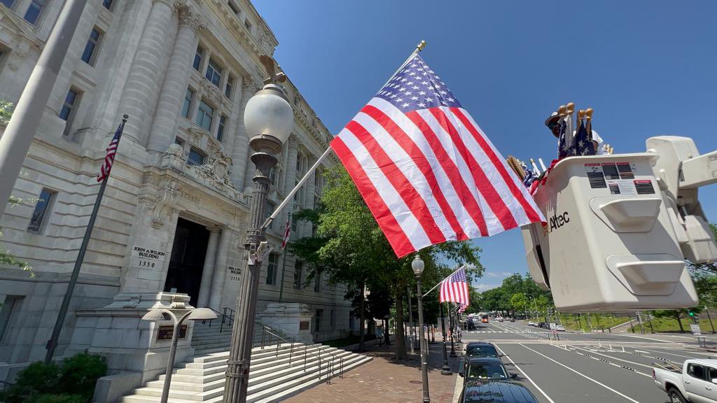 The 51-star flag is a reminder that 700,000 Americans living in Washington, DC still experience taxation without representation. 

We fulfill all the duties of citizenship and we deserve a vote in the House, two senators, and a star on the flag.

#FlagDay
