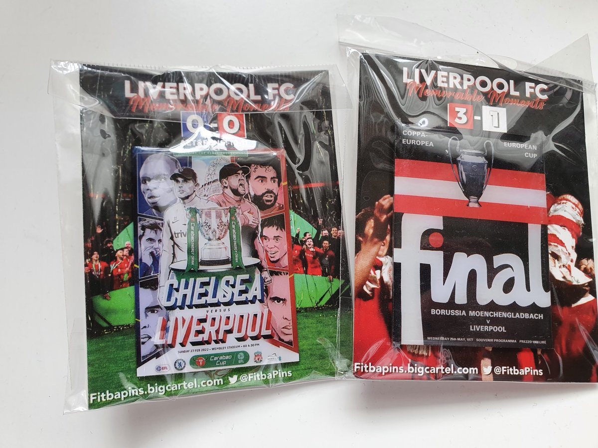 Love these from <a href="/FitbaPins/">Fitba Pins</a> thanks as always