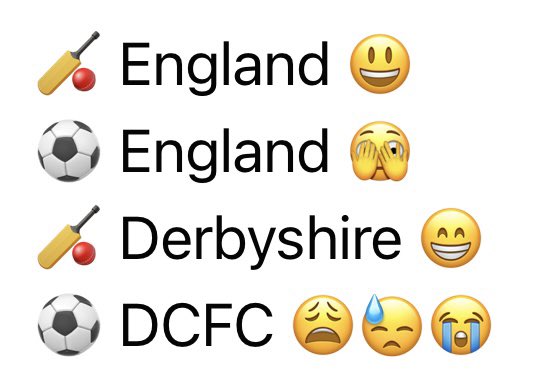 RachMorrisDerby's tweet photo. Well thank goodness for the cricket because footy isn’t bringing me much joy 🤦🏼♀️ #savedcfc https://t.co/avuMJIzEpp
