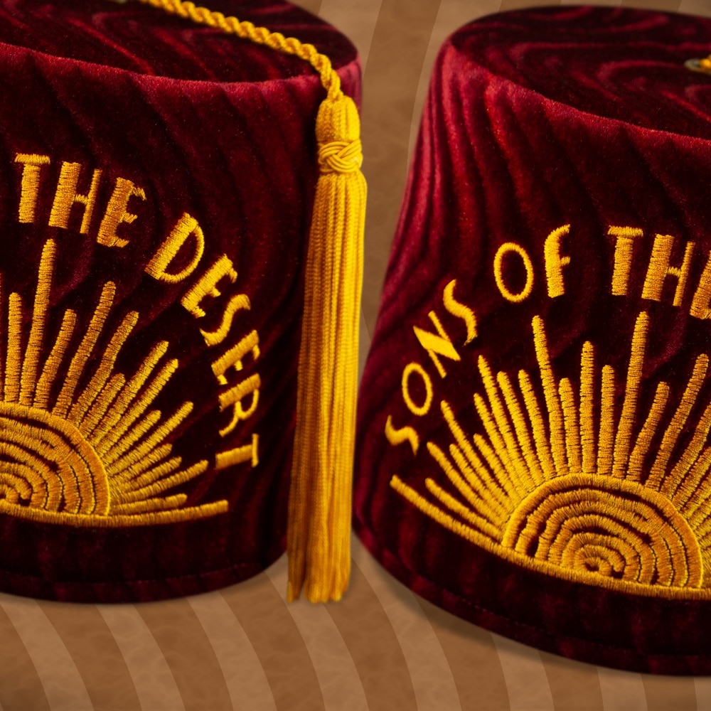 Sons of the Desert fezzes are back for one week only to celebrate Stan's birthday. Available at Fez-o-rama.com thru June 20

#fezorama #fez #sonsofthedesert #laurelandhardy #stanandollie