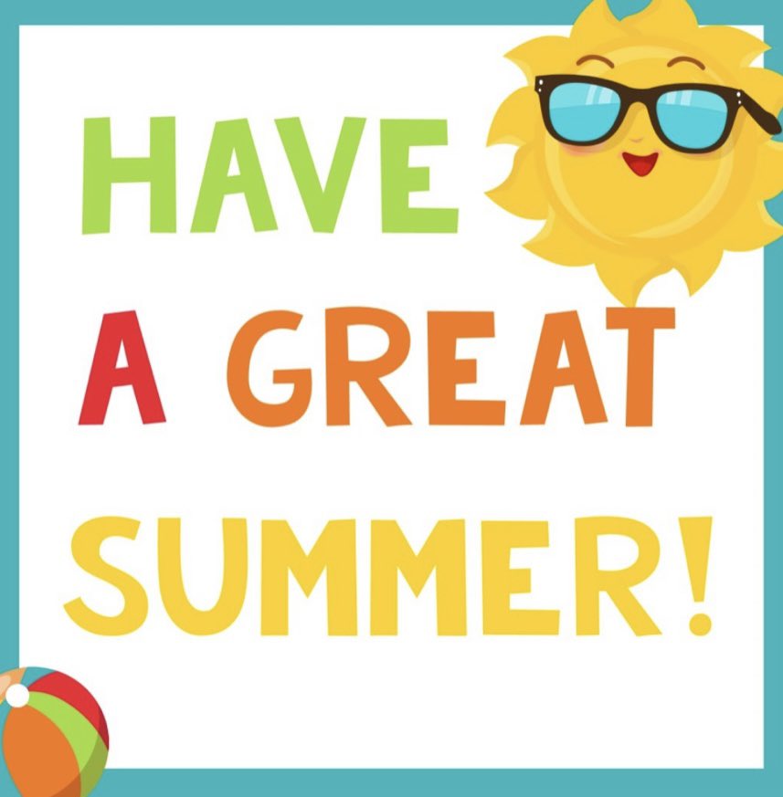 Enjoy your summer, <a href="/AYCOCKSCHOOL/">Aycock Elem School</a>  leaders! We are so proud of how much you have grown this year. Rest, read, play, create, and have fun this summer! ☀️