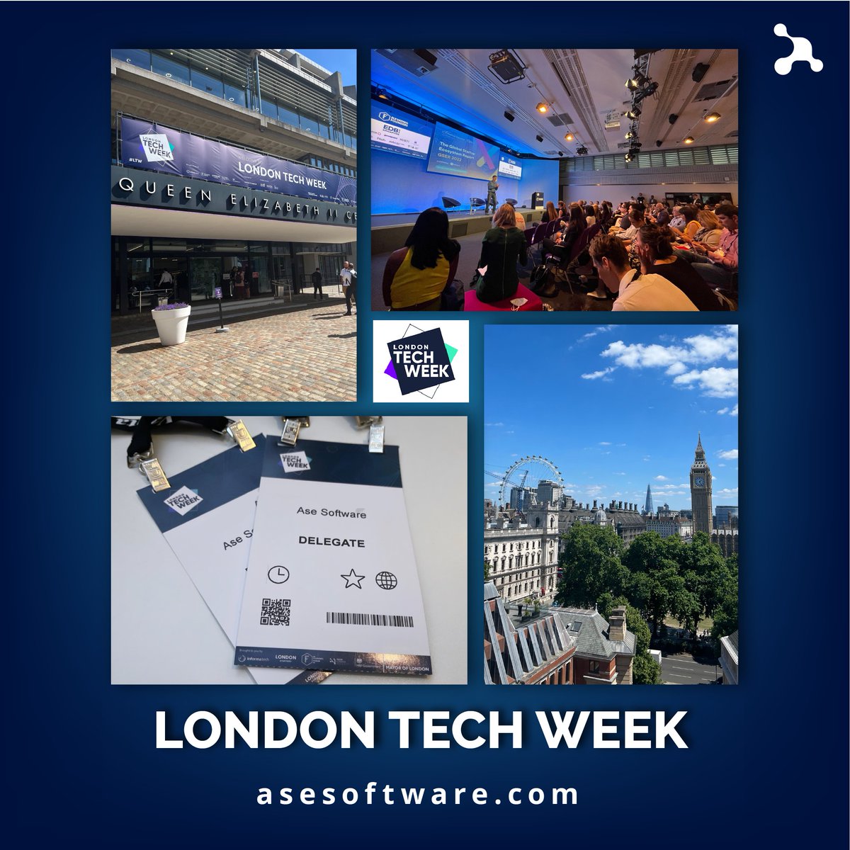 Asesoftware_'s tweet image. Para Asesoftware es un orgullo participar en @LDNTechWeek . Un evento que reúne líderes del sector TI para debatir el poder de la tecnología en la sociedad. Estaremos compartiendo temas como innovación y creación de una industria próspera.