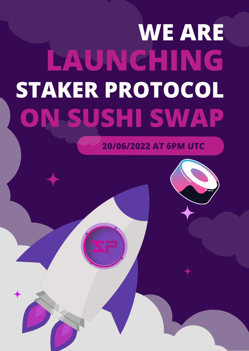 StakerProtocol's tweet image. We are happy to announce the launch of Staker Protocol on an external exchange, which will provide us with the much needed price chart and much more.