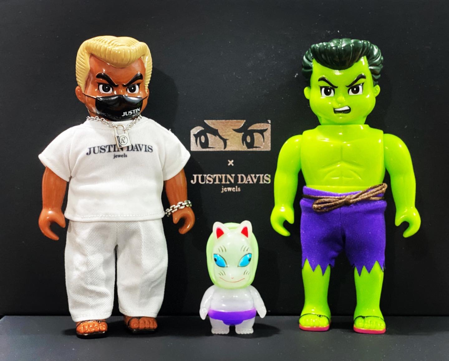 気合田くん× JUSTIN DAVIS【1_CROWN】35体限定品 ゴッコ堂goccodo