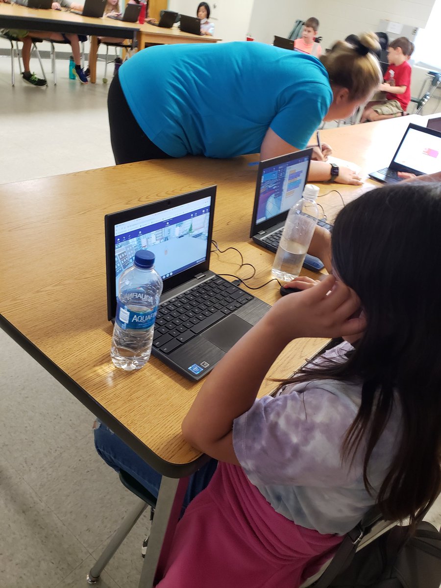 Awesome to see the <a href="/MooreSchools/">Moore County Schools</a> STEM Camp in action. Our camp has a biological and ecological theme this year. Always exciting to see how these students are having fun learning 😀! #EngageInspireSucceed #4Cs