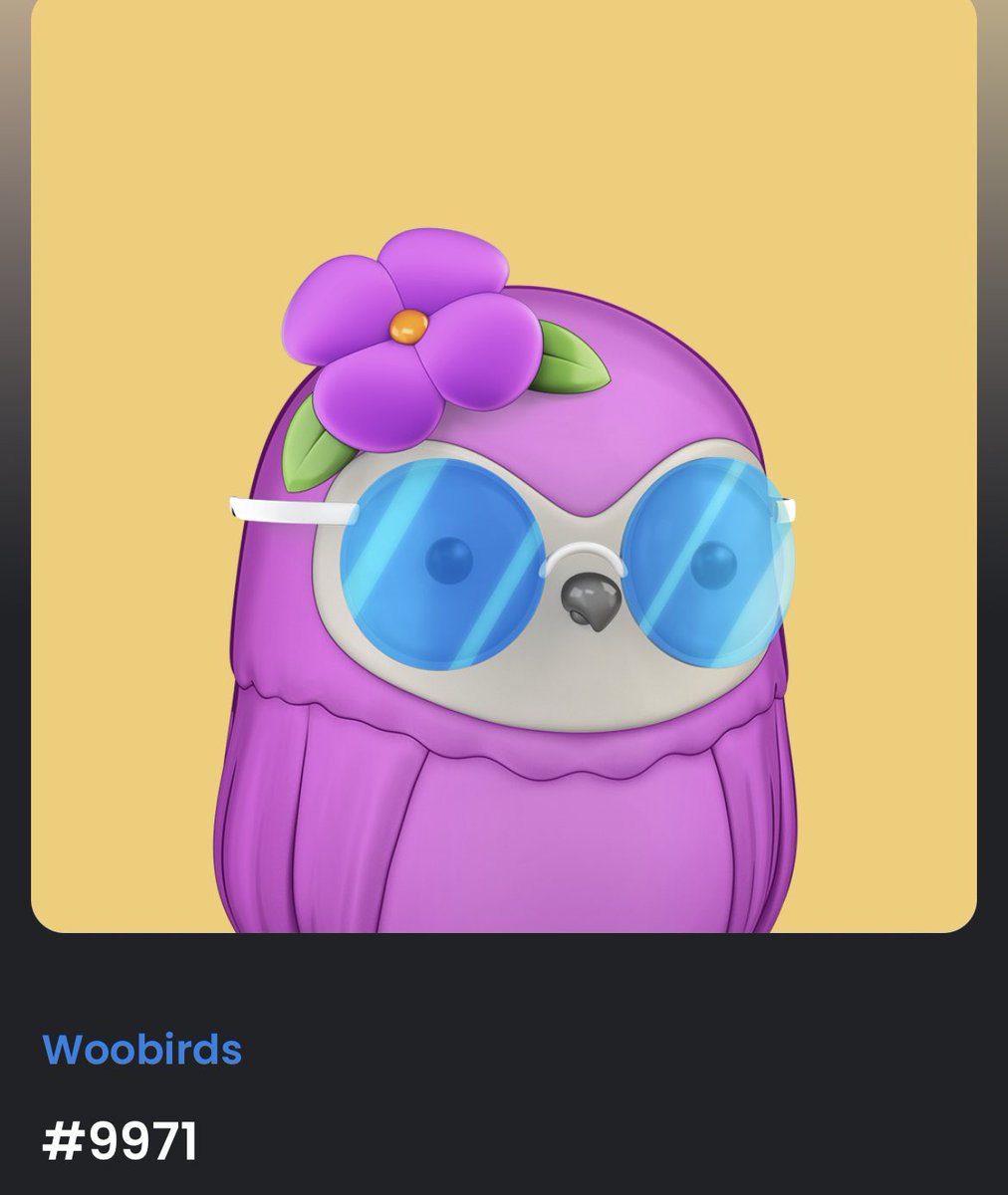 Ubereem209's tweet photo. @Ravers Hoot🦉🔥🦉🔥 #Woobirds #WooCrew #WooStaking https://t.co/1MldYsXAPm
