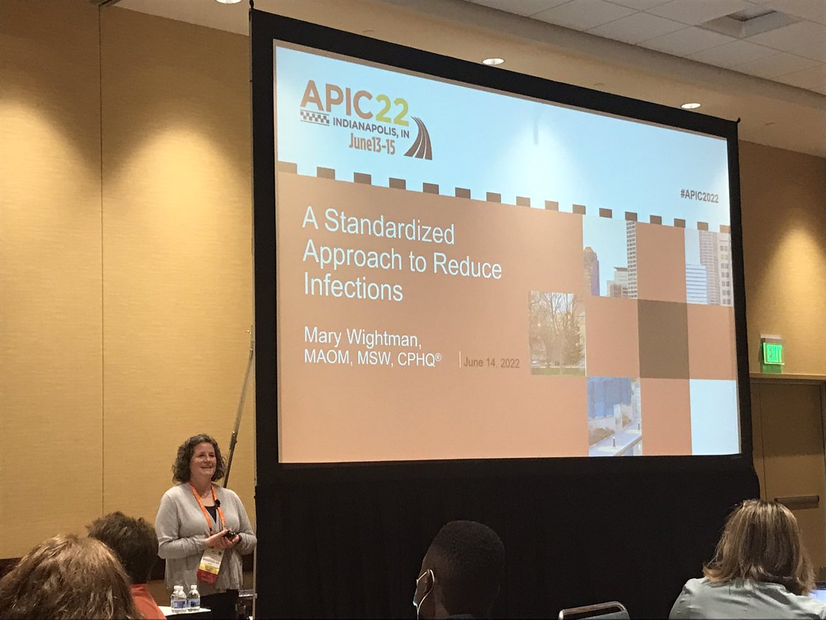 JustinSmyer's tweet image. “Inter-disciplinary teamwork is most crucial element to success!” Huge kudos to our East Hosptial Senior Quality Manager, Mary Wightman, for her great presentation today at National APIC highlighting the success of her process improvement project she facilitated! #apic2022