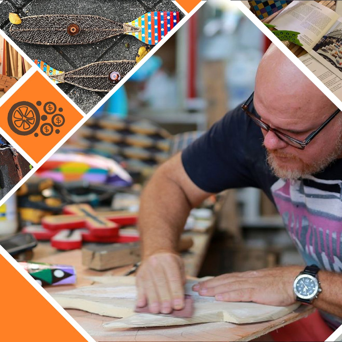 Popularenlinea's tweet image. Te presentamos a Patricio Correa: artesano dominicano y  protagonista de hoy de nuestra #GenteNaranja.