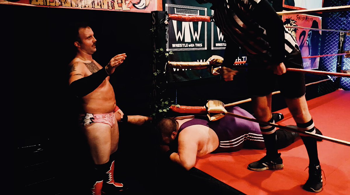 SmashMouthWWT's tweet photo. @RavishingAnton had to move a mountain when he defended the WWT Championship against @blakereed23 at #WWTShowcase 41!!! 

Full episode available now! 

https://t.co/4I4Wt9n5eM https://t.co/5BxlPfFLoS