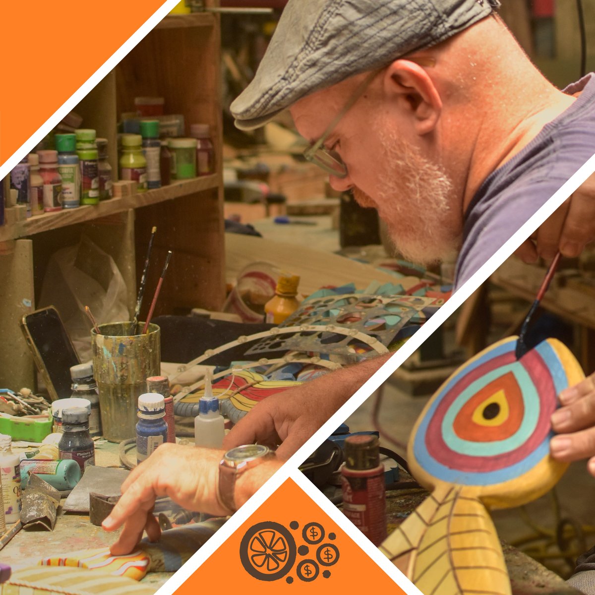 Popularenlinea's tweet image. Desde hace más de una década, Patricio se dedica a la elaboración de artesanías a base de materiales renovables y reciclados. Utiliza la madera recolectada en las orillas de nuestras playas, así como de diferentes fibras de palma de coco. Con esto, desarrolla: peces decorativos.