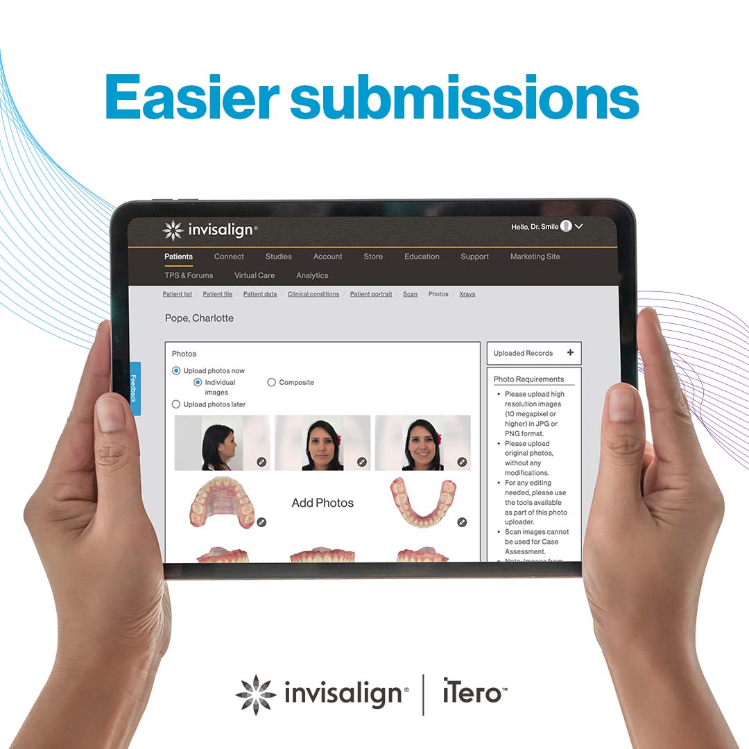 iTeroScanner's tweet photo. Get to know the iTero Element™ 5D Auto-Upload feature! It automatically uploads iTero™ scan images in place of intraoral photos for Invisalign® case submission. https://t.co/YQlnRBJl3e
Request a demo at https://t.co/xdejaiC26V.
#iTero #DigitalDentistry #AutoUpload #AlignTech https://t.co/1dBxMUpSuc