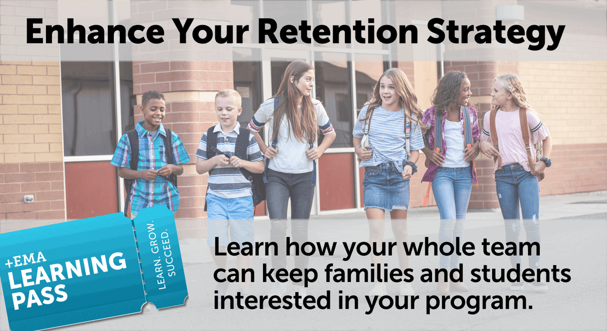 EnrollmentORG's tweet photo. #Retention = enrollment success. Are you nurturing students throughout the education journey? Learn how to get your whole school involved in this crucial process. EMA's #LearningPass includes a mini-course series to help you enhance recruitment efforts. https://t.co/tBSS303jlk https://t.co/Ske4hiro7y