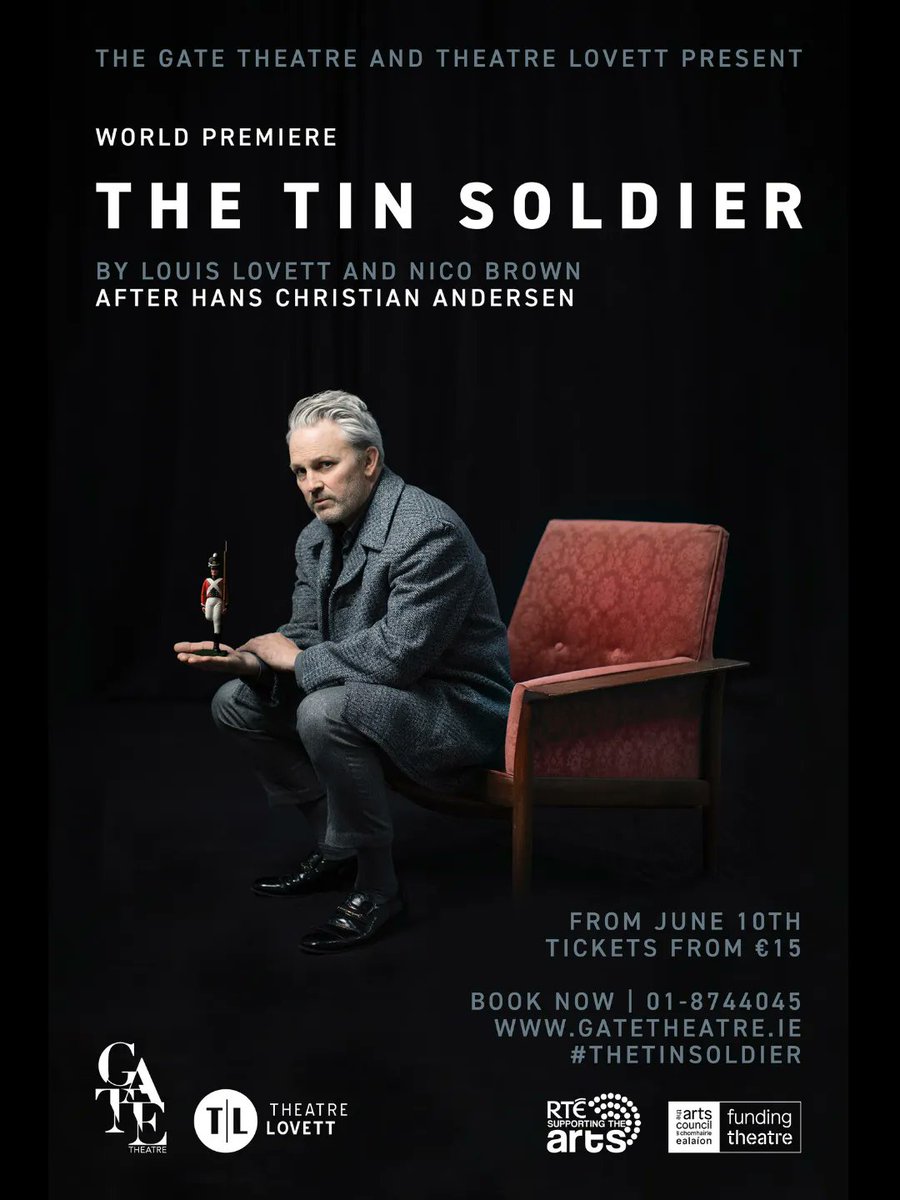 DonalShielsIrl's tweet photo. Well done to everyone at @GateTheatreDub & @TheatreLovett for #TheTinSoldier great performances & full of clever designs & wonderful music from @MrConorLinehan
#GoToAShow https://t.co/K4zVcn3y3J