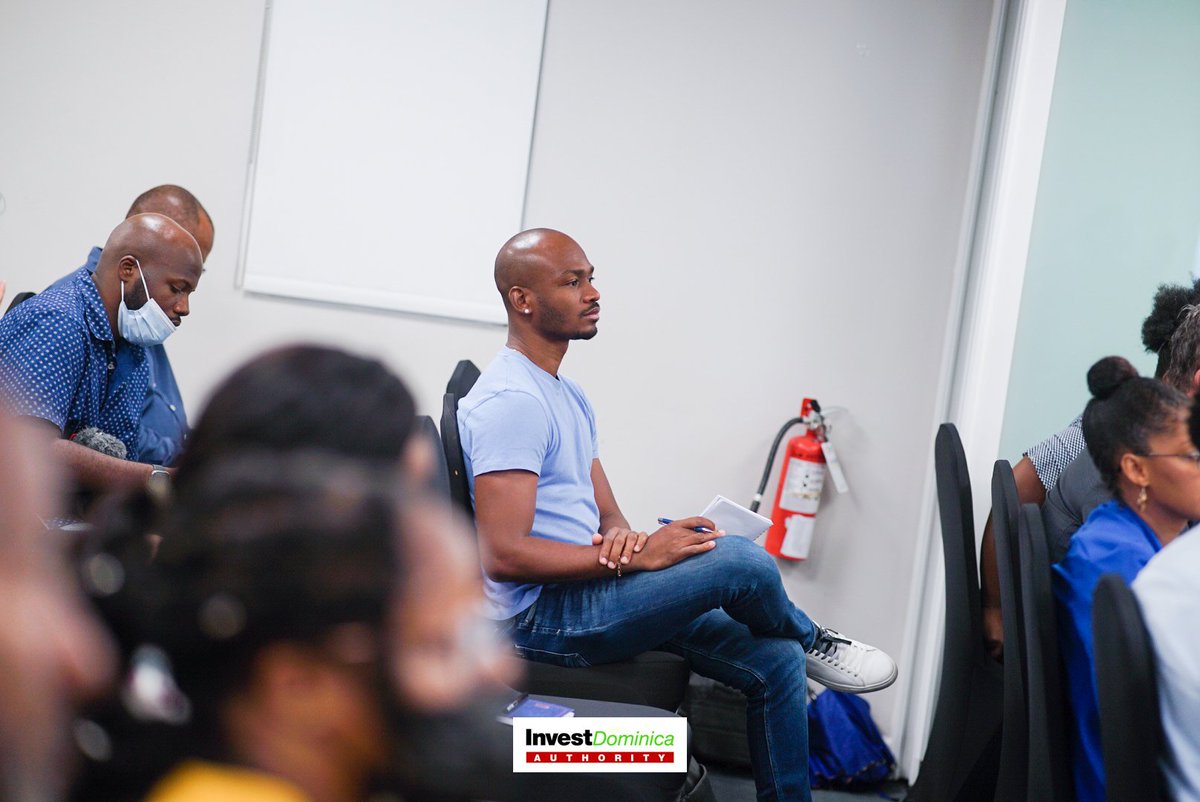 Meetings have begun in earnest 
with presentations by Invest Dominica, NBD
and Companies and Intellectual Properties Office and well as one on one B2B meetings between the French delegation and local entrepreneurs, investors and creatives.
 #aninvitationtoinvest #Investdominica