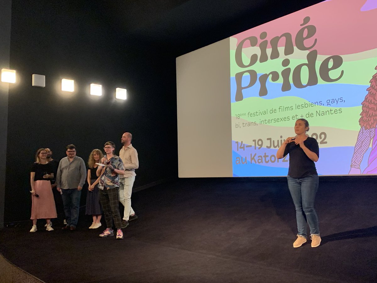 Ouverture ce soir de la 18e édition du festival <a href="/cinepridenantes/">CinéPride</a>   Bravo aux équipes de <a href="/CLGBTNantes/">NOSIG - Centre LGBTQIA+ de Nantes</a> et du <a href="/katorza/">Cinéma Katorza</a> pour ce rdv culturel incontournable autour de la lutte contre les discriminations liées aux  orientations sexuelles et â l’identité de genre.