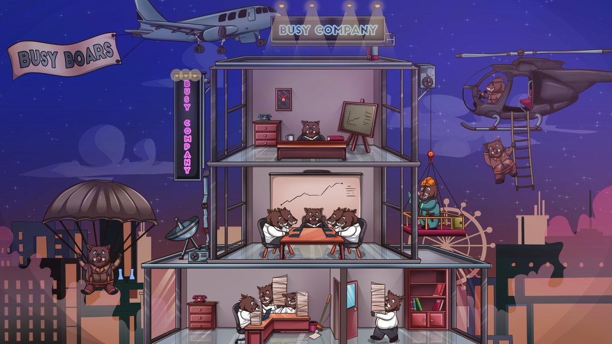 🏢THE WEBSITE🏢

The foundation is built.

Learn why Busy Boars stands out from any other project in this space👇

busy-boars.com

You are early! Let's get busy!

#busy #SolanaNFT #solana #NFT