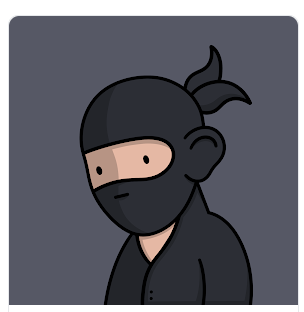 KSEKAWAY's tweet photo. feels like winning a lottery, thanks @TheSketches_NFT  for a chance for a free mint. Lucky to mint this 1/1 ninja 🥳 #nft https://t.co/PzkfUbanz9