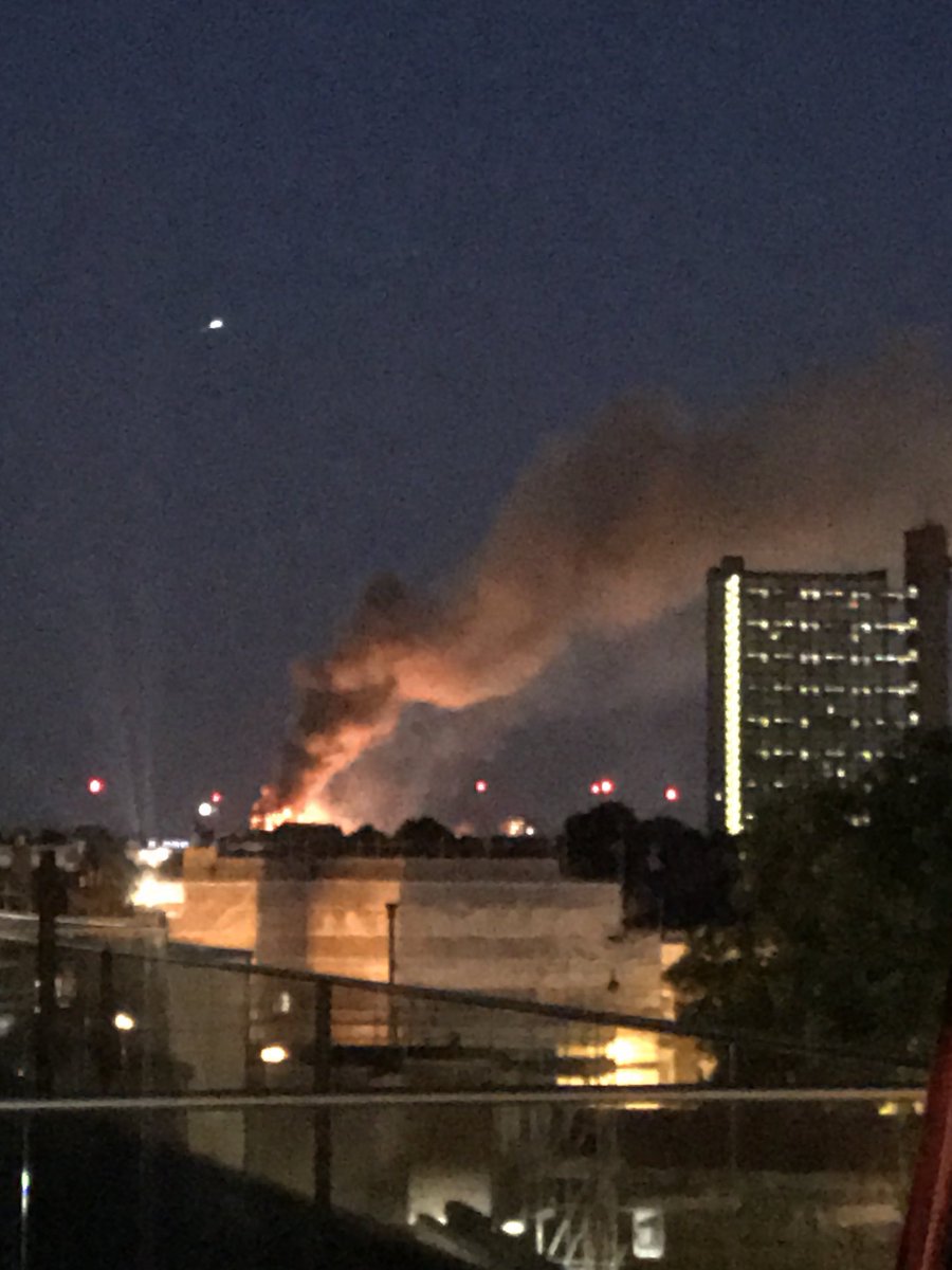 doctorhelgi's tweet photo. Five years ago, at 3am I got woken by the hospital’s major incident system, looked out and saw west London lit up by the #Grenfell fire. 

To this day I remember the people we looked after, and how we were ready for so many more, who never made it to us. 

May they rest in peace. https://t.co/nKyBqbMfZD