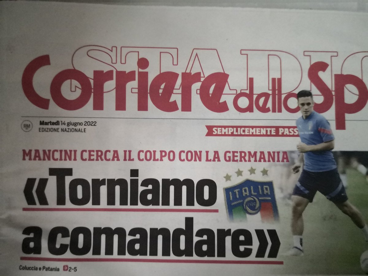 SamueleBimbi's tweet photo. #GermaniaItalia #NationsLeague altra grande figura del CT #Mancini e della #Nazionale Più che comandare dovresti #dimetterti Che #umiliazione #ManciniOut #mancinivattene @CorSport @FIGC @Azzurri https://t.co/7yXQPYSRoJ