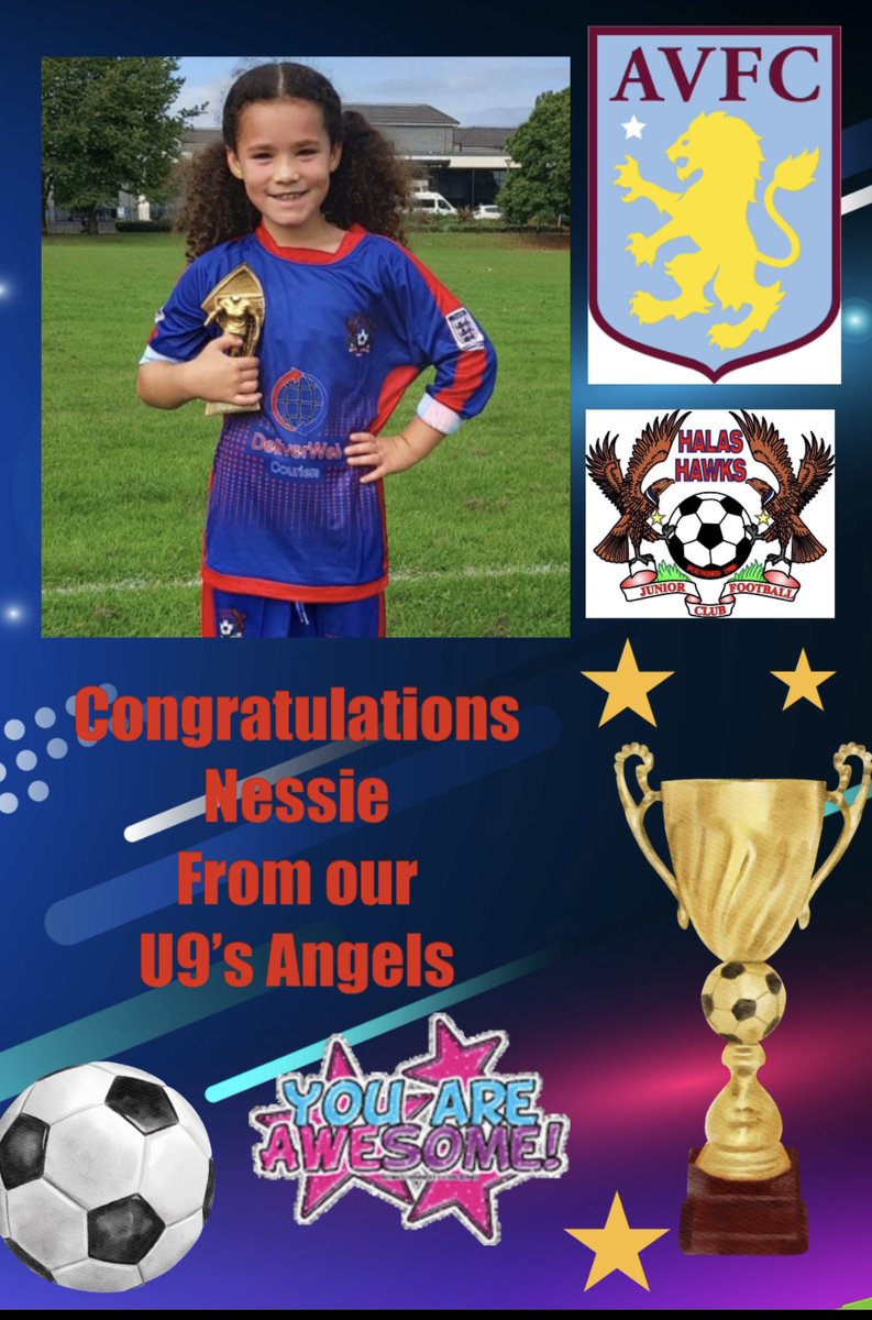 GirlsHalasHawks's tweet photo. ♥️💙they are one of our own ♥️💙 we couldn’t be any prouder of 4 of our younger girls for their football talent &amp; hard work.  being recognised and selected from 100s of girls to join local football academies. 
@BCFCWomenDev @AVWFCOfficial @HalasHawks 
#development #futurepathway https://t.co/YRUmxZgVfO