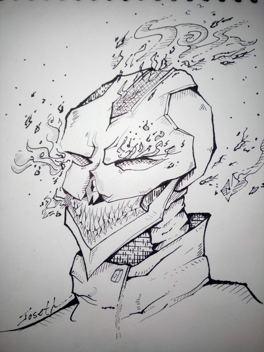 el_Filoso_Lopez's tweet photo. Robbie Reyes 💀
.
#GhostRider #midnightsuns #Marvel #art #comic https://t.co/UIiHl67Rmq