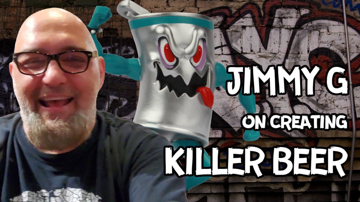 EXCLUSIVE VIDEO: Jimmy G talks about creating the world famous KILLER BEER mascot for Murphy's Law - youtu.be/zBHeBWarj4w