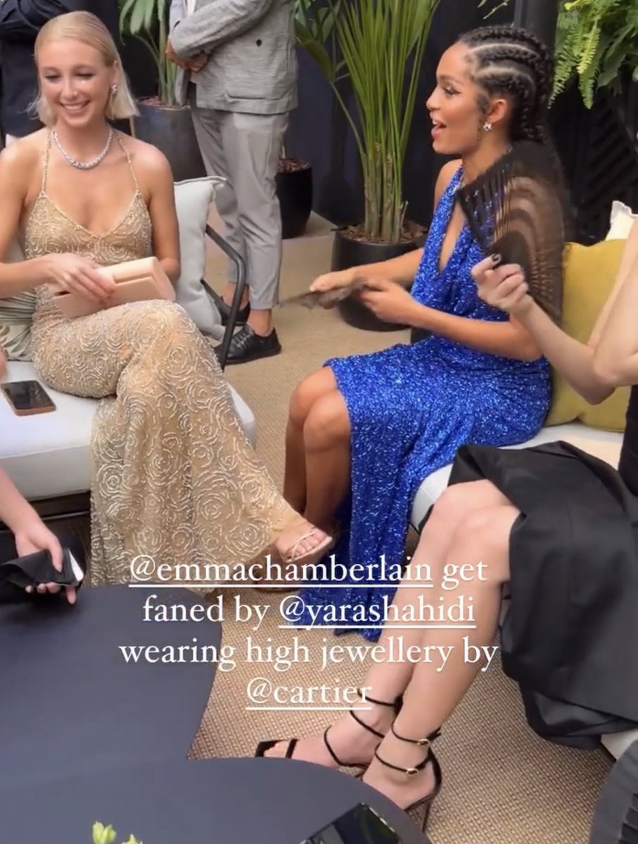 Emma Chamberlain News Updates on X: More Emma Chamberlain at and going to  the Cartier event in Madrid today:  / X