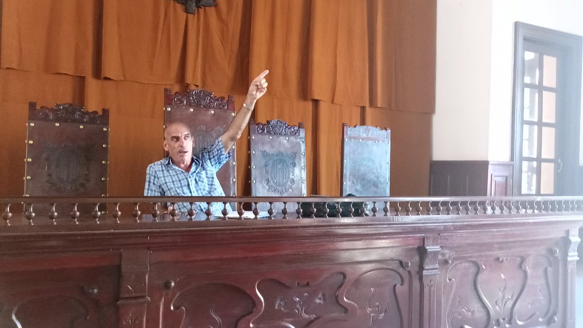M_Alejandro_Q's tweet photo. Se chequea en la Oficina del Conservador de la Ciudad de Matanzas las obras a inaugurar en saludo al 26 de julio. El Coordinador  del #GobMtz @hidovaldo puntualiza las prioridades del trabajo.
#MatancerosEnVictoria. https://t.co/CbMfZObpb6