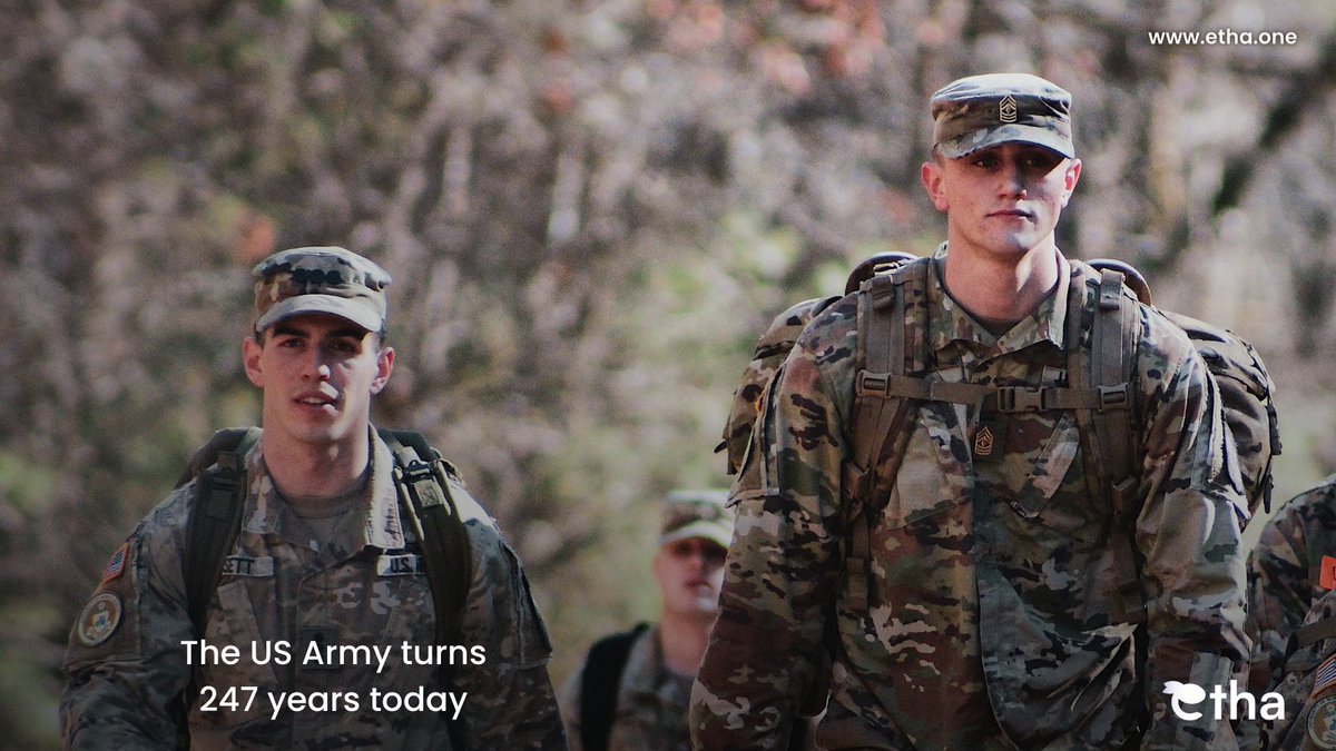 getethx's tweet photo. Today is a day to celebrate the men and women who live by the Soldier's Creed. Go army! 

#247yearss
#usmilitary #usarmyarmylife #usarmyinfantry #usarmymilitarylife #usarmyrecruiter #usarmyrangers #usarmyspecialforces #usarmyvet #usarmyreserves #usarmystrong https://t.co/4uzYjVWxKK